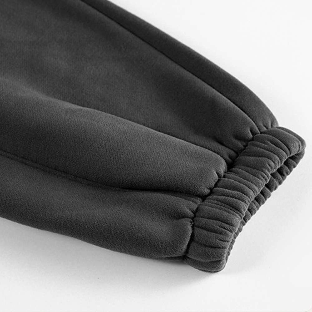 600GSM Fleece-Jogginghose mit Bündchen