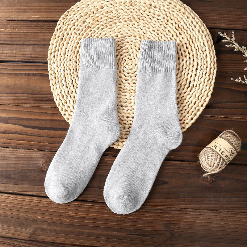 Calcetines de punto de algodón Terry - Talla única
