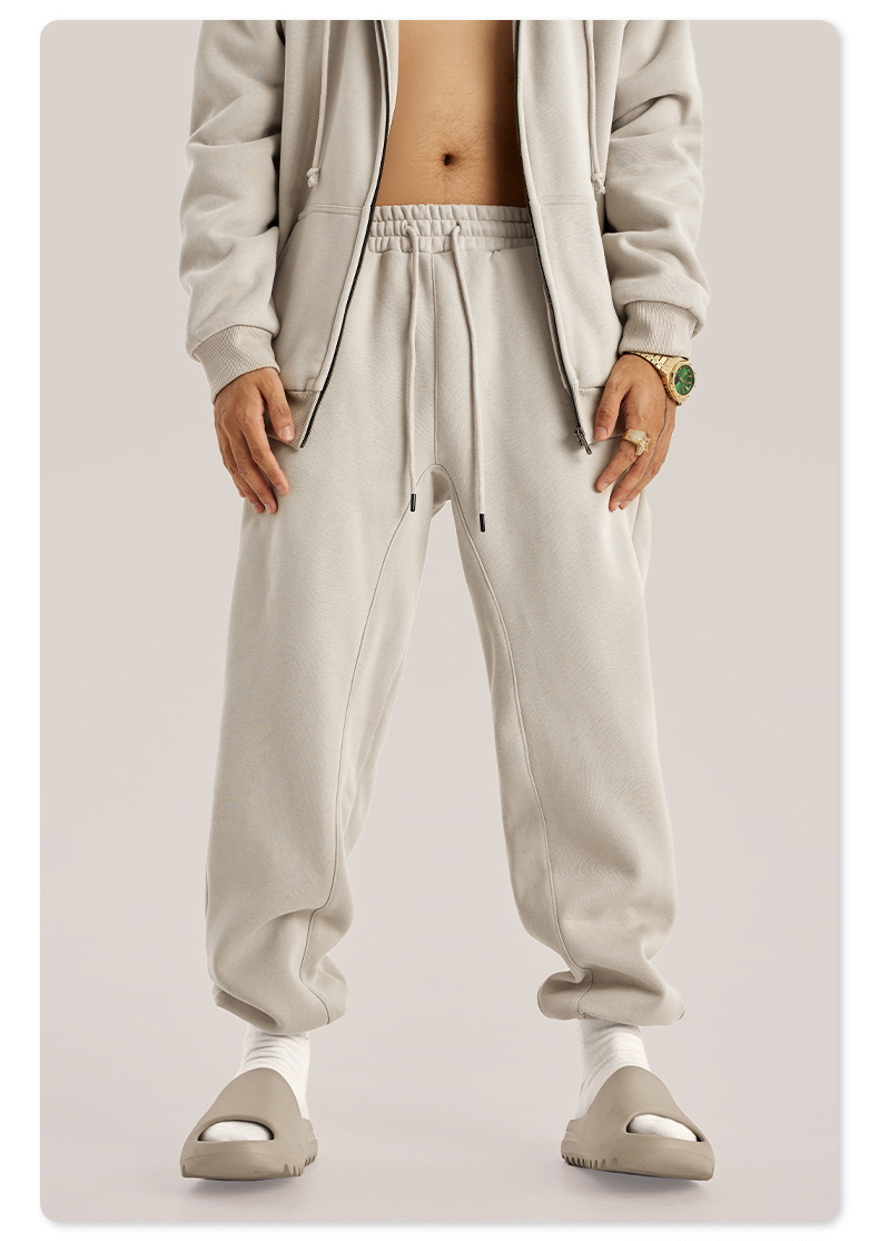 345 GSM Cuffed-Leg Fleece Comfort Sweatpants