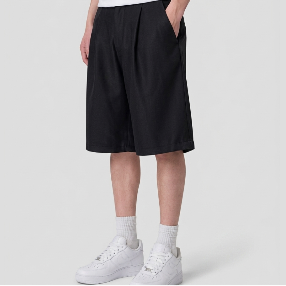 M500 Pleated Shorts