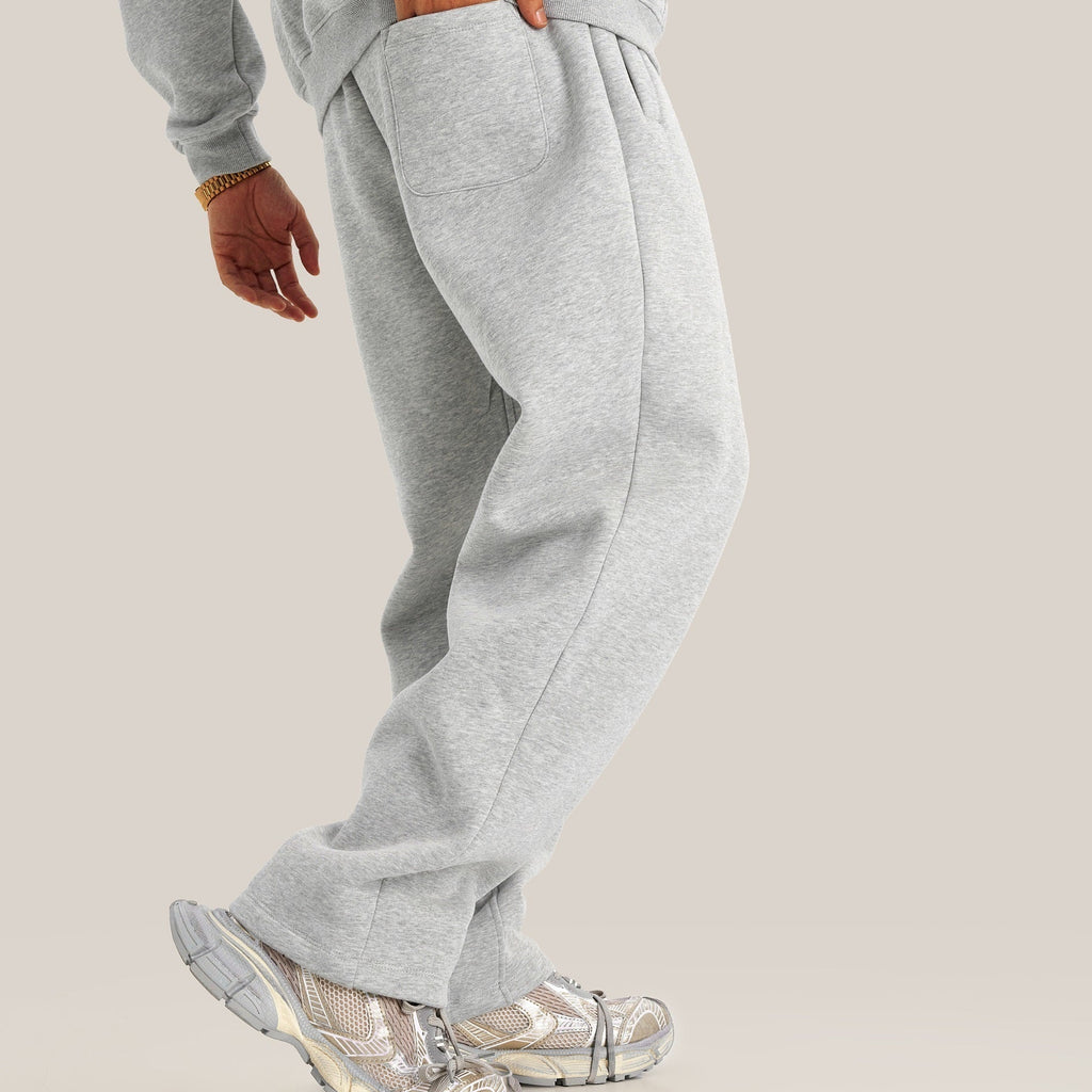 600GSM gerade Fleece-Jogginghose