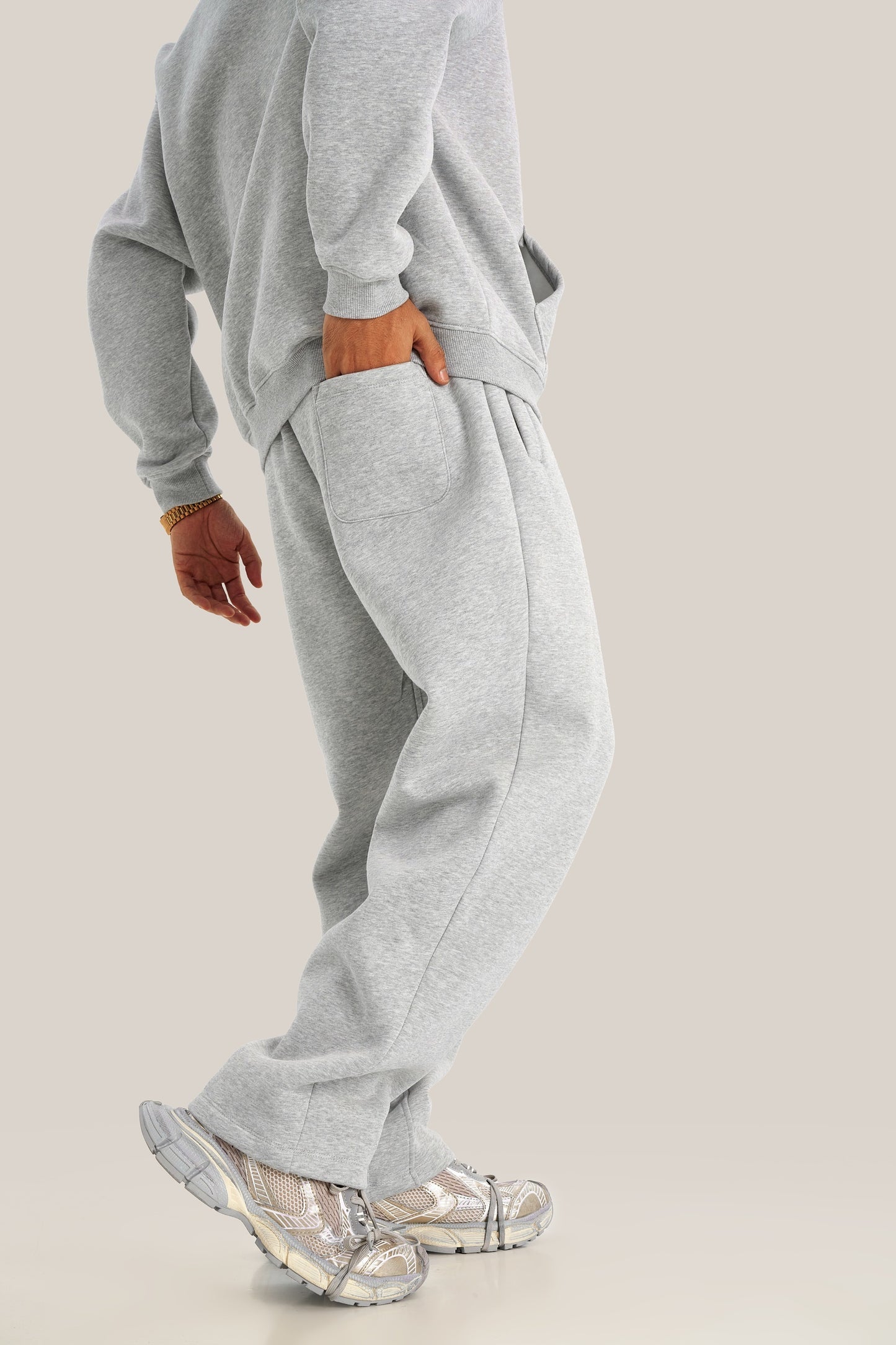 600GSM Straight Fleece Sweatpants