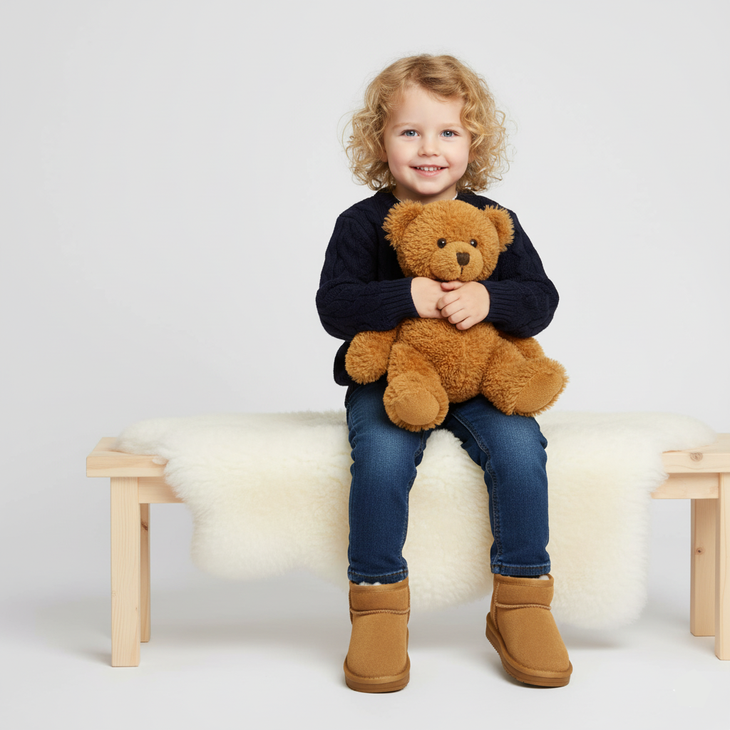 5829 Kids Classic Ankle Snow Boots