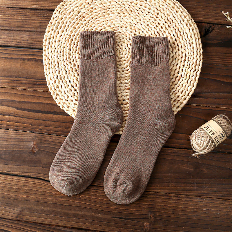 Calcetines de punto de algodón Terry - Talla única