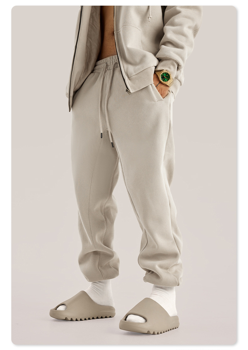 345 GSM Cuffed-Leg Fleece Comfort Sweatpants