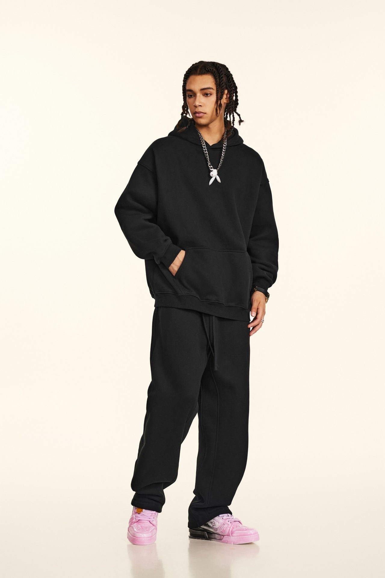 600GSM Straight Fleece Sweatpants