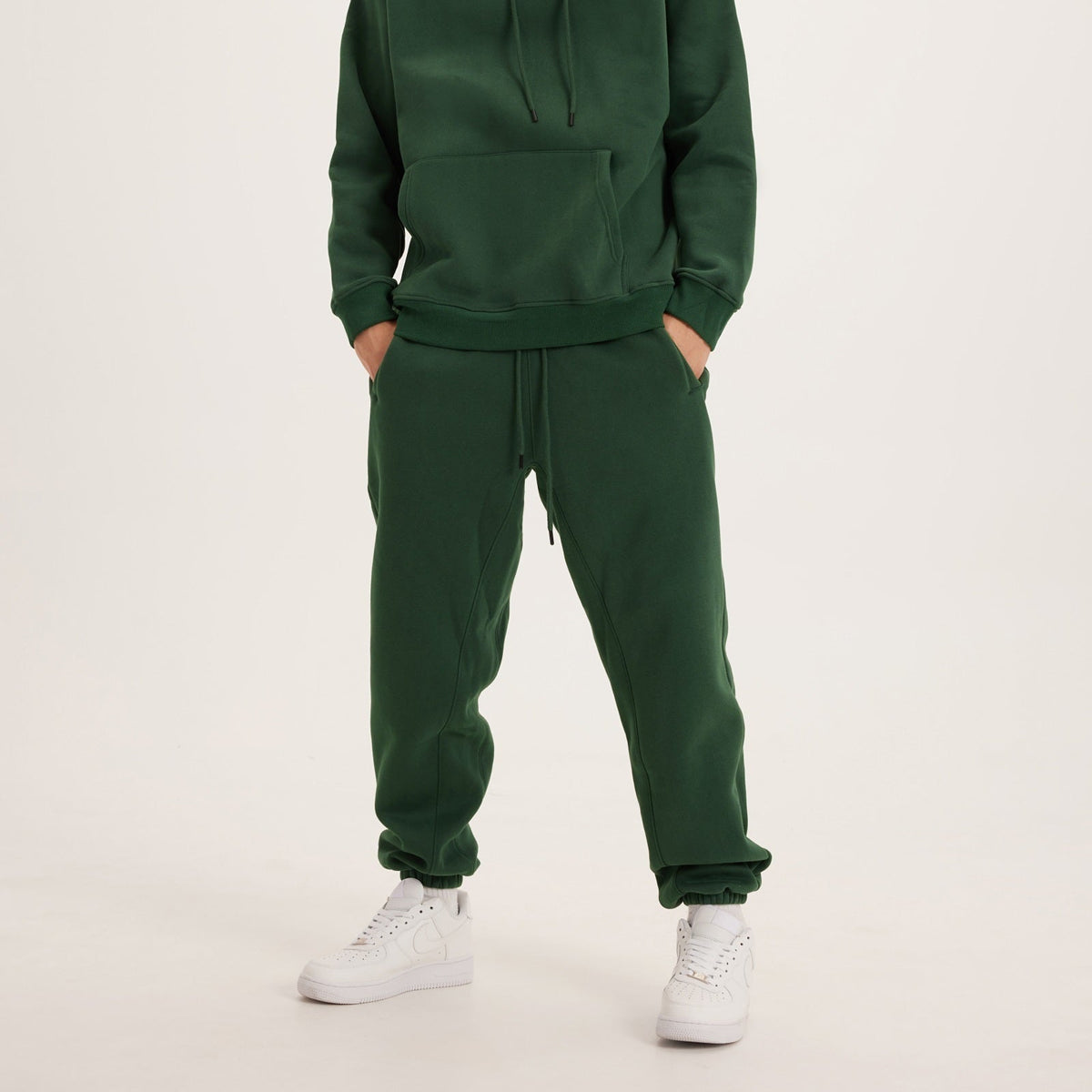600GSM Fleece-Jogginghose mit Bündchen