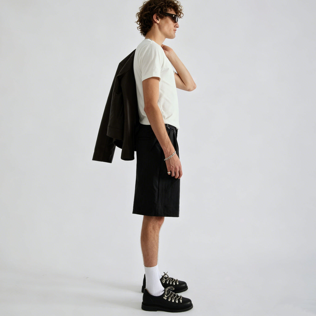 M500 Pleated Shorts