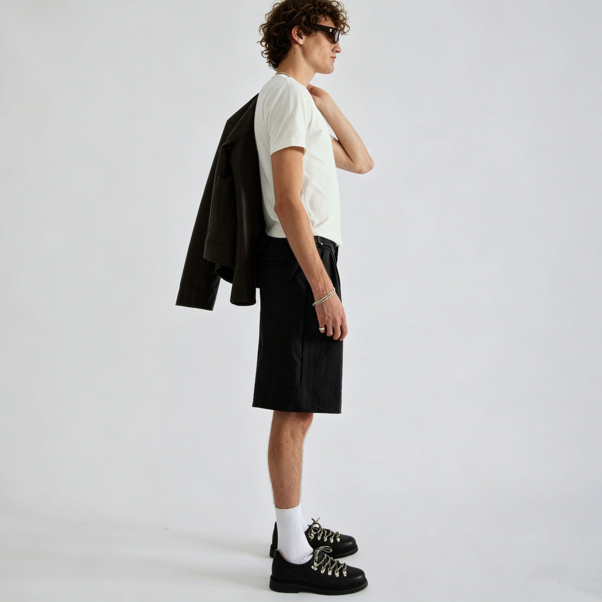 M500 Pleated Shorts