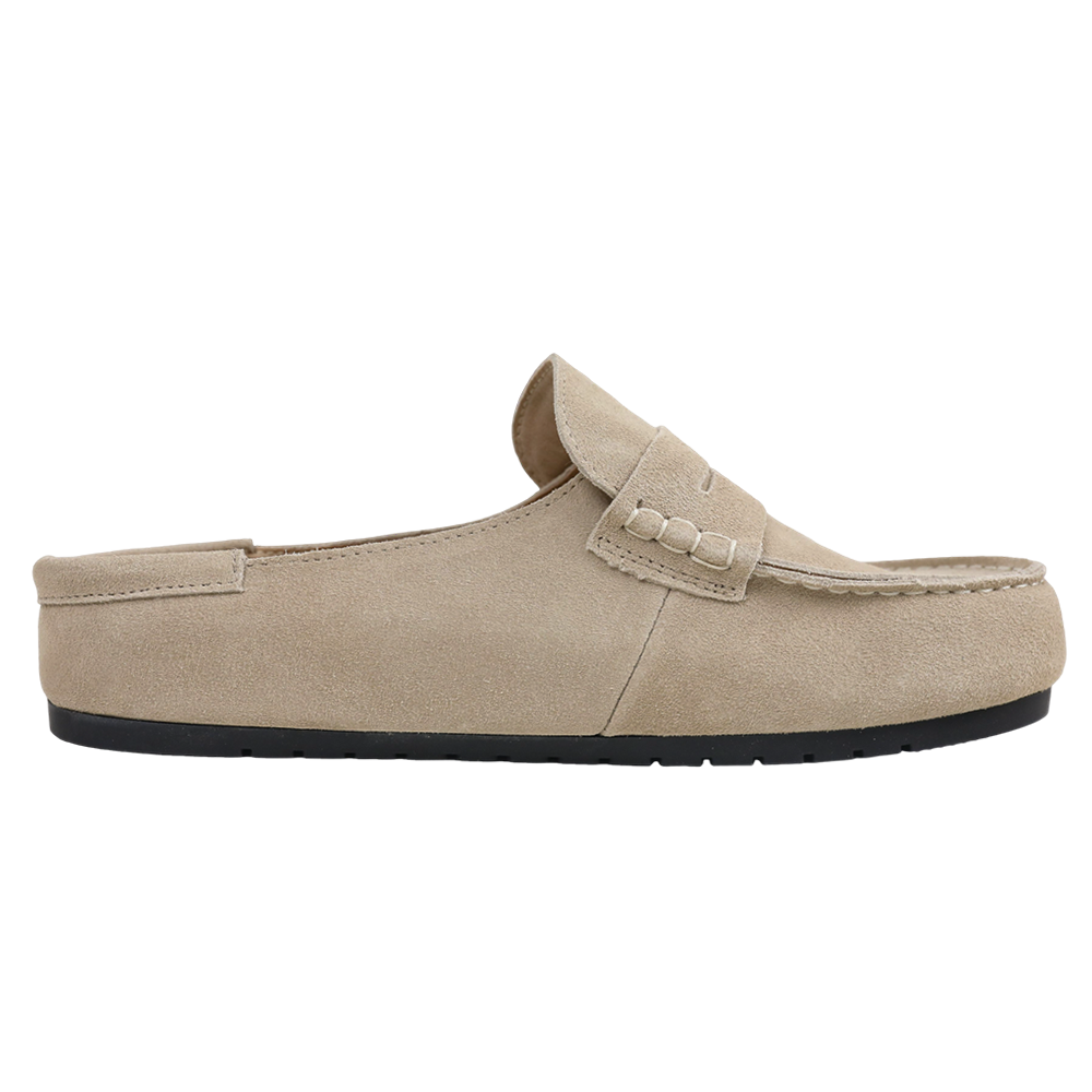 8559 Lofel | Genuine Suede Loafer Mules