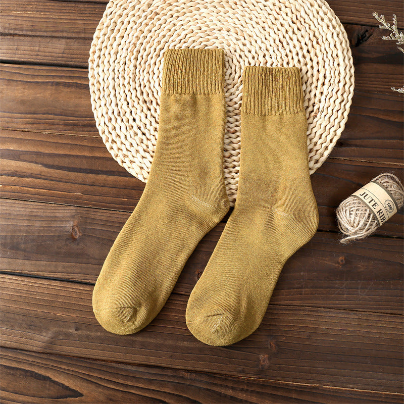 Calcetines de punto de algodón Terry - Talla única