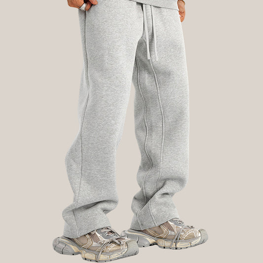 345 GSM Straight-Leg Fleece Comfort Sweatpants