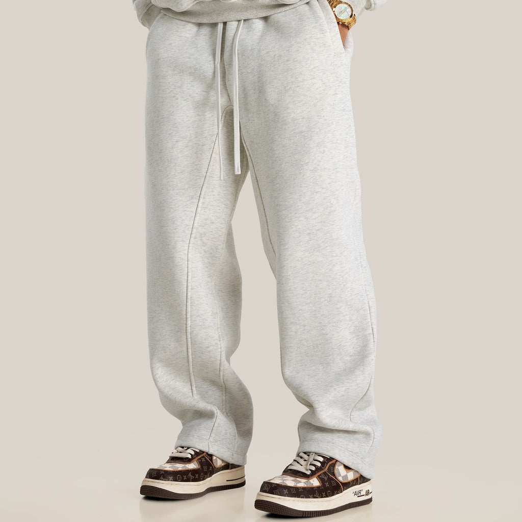 600GSM gerade Fleece-Jogginghose
