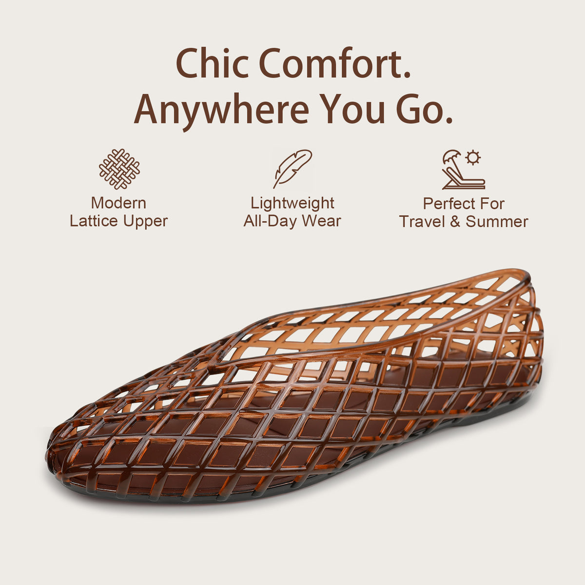 4001 Lattice Jelly Flats