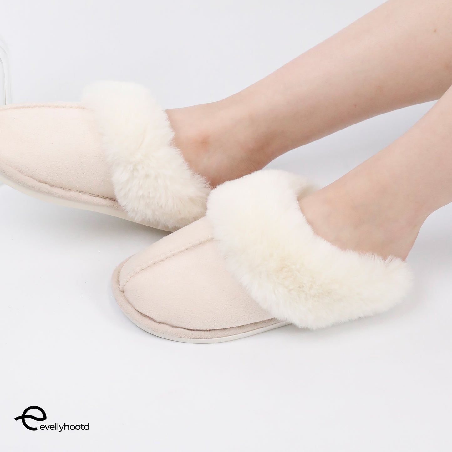 Warm Fleece Slippers Soft Comfy Plush Fur Home Couple Slippers