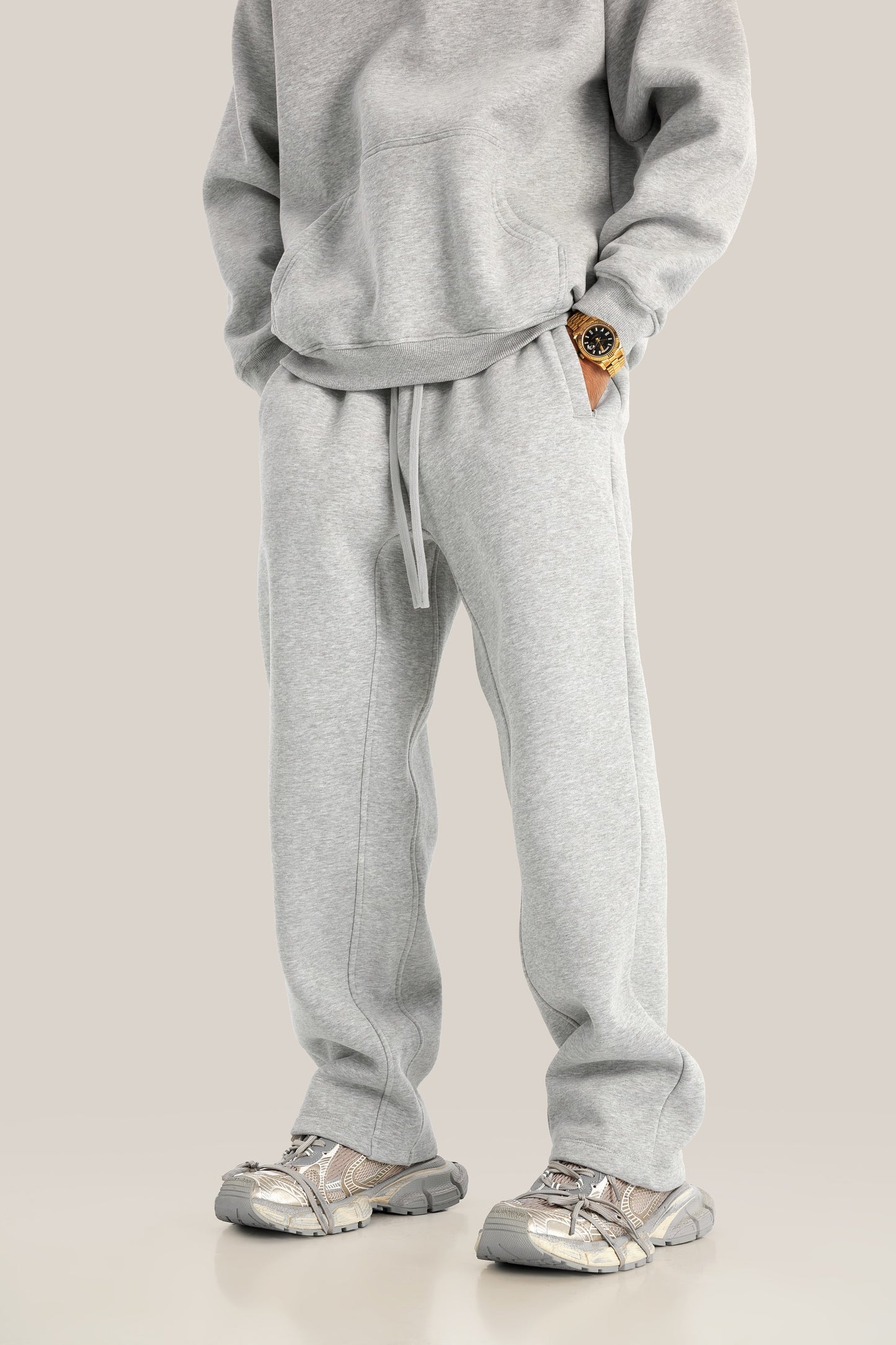 600GSM Straight Fleece Sweatpants