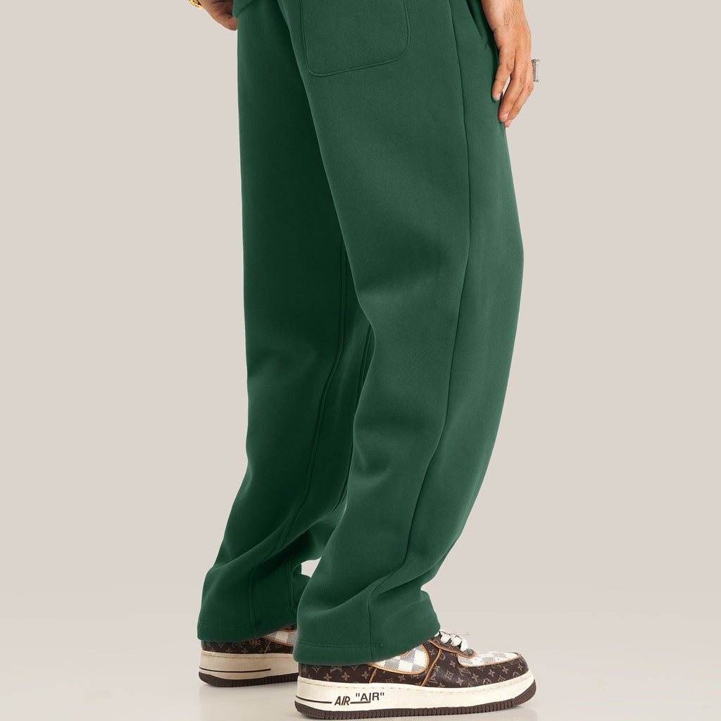 600GSM gerade Fleece-Jogginghose