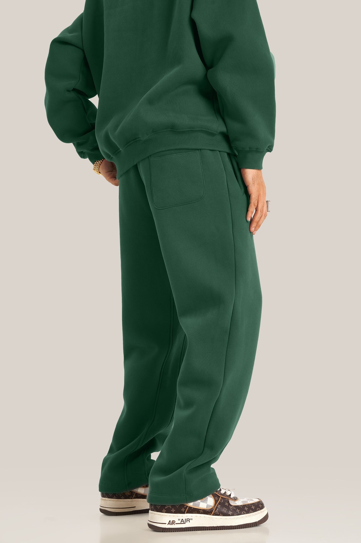 600GSM Straight Fleece Sweatpants