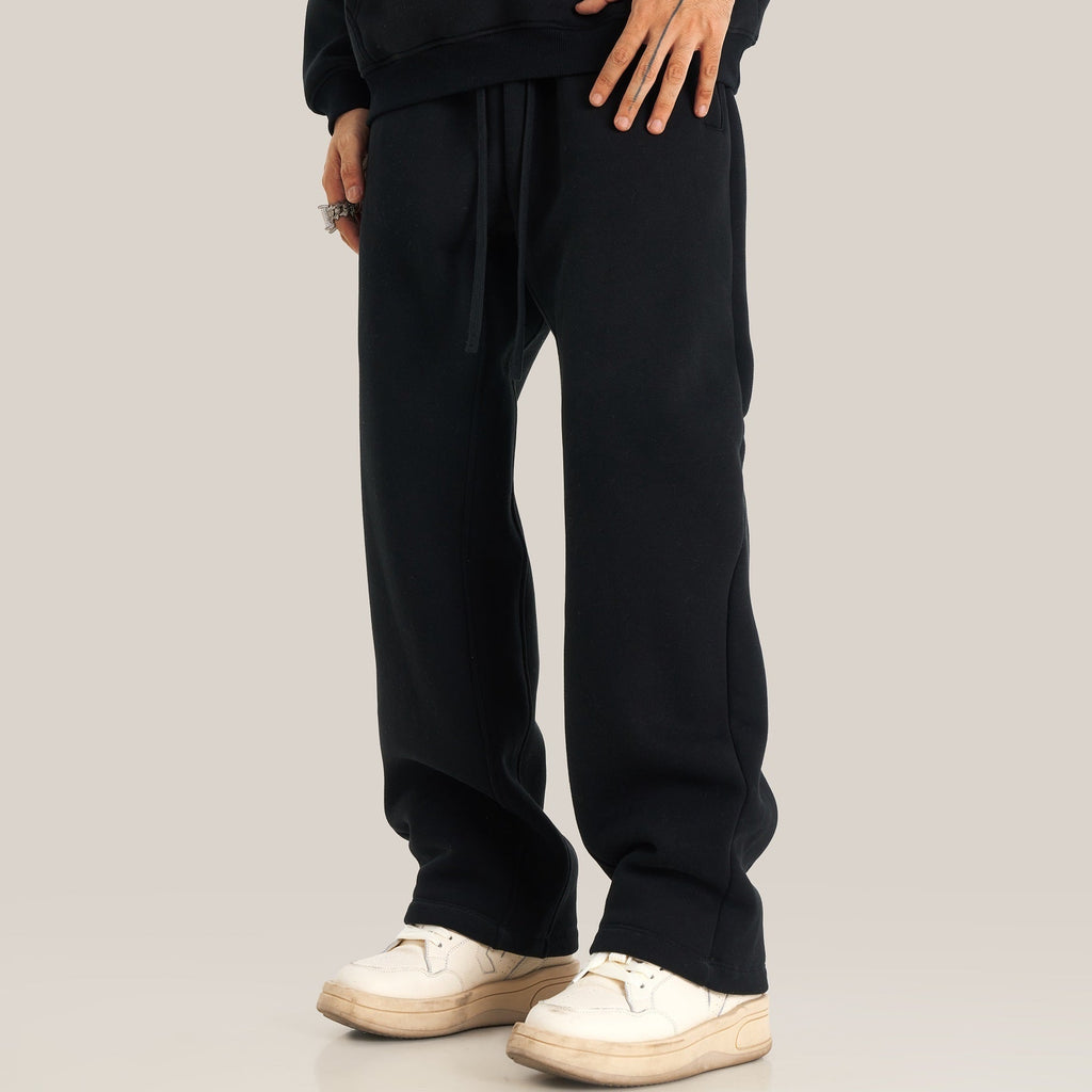600GSM gerade Fleece-Jogginghose
