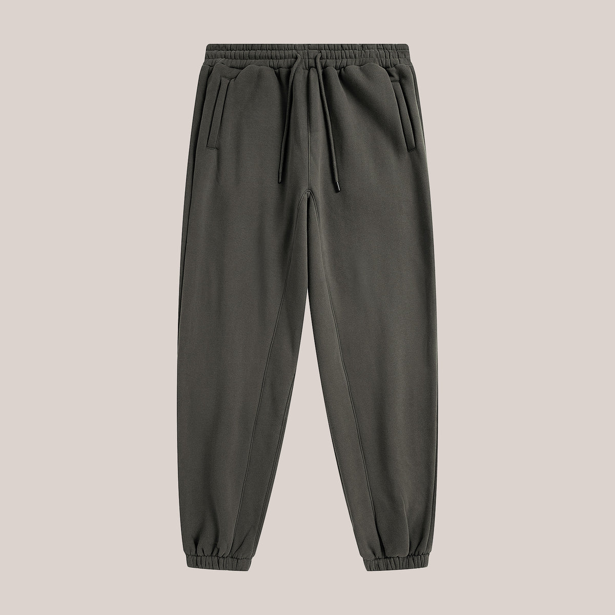 600GSM Fleece-Jogginghose mit Bündchen