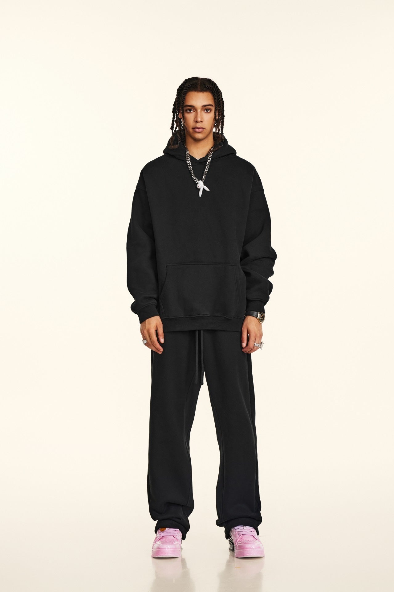 600GSM Straight Fleece Sweatpants