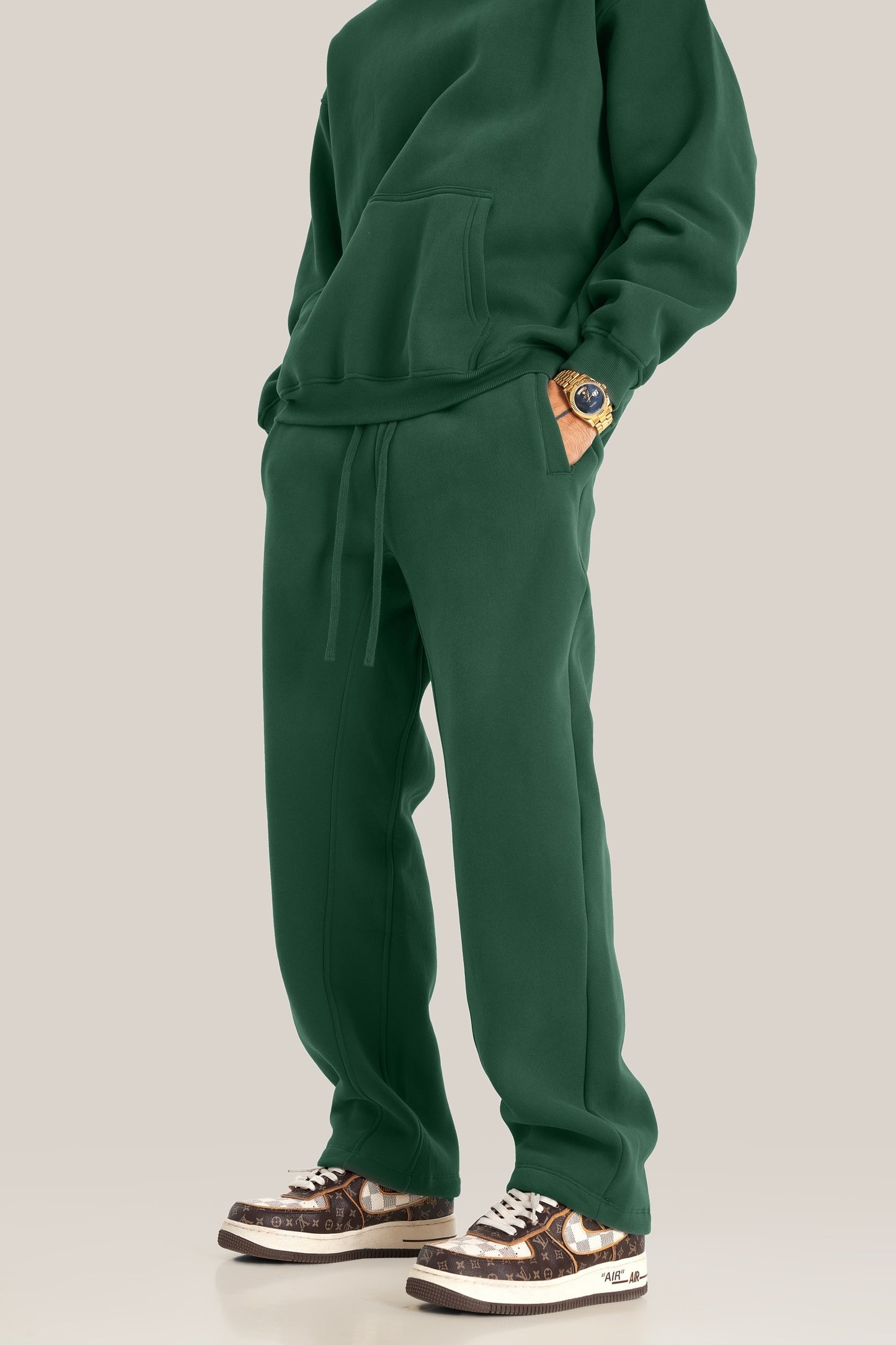 600GSM Straight Fleece Sweatpants