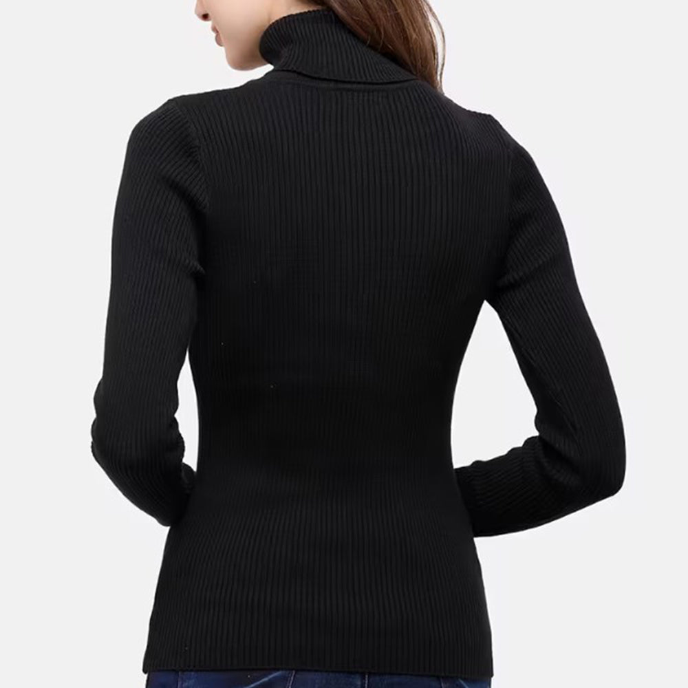 Soft Comfy Turtleneck Knitted Bottoming Sweater | Fit UK6-20