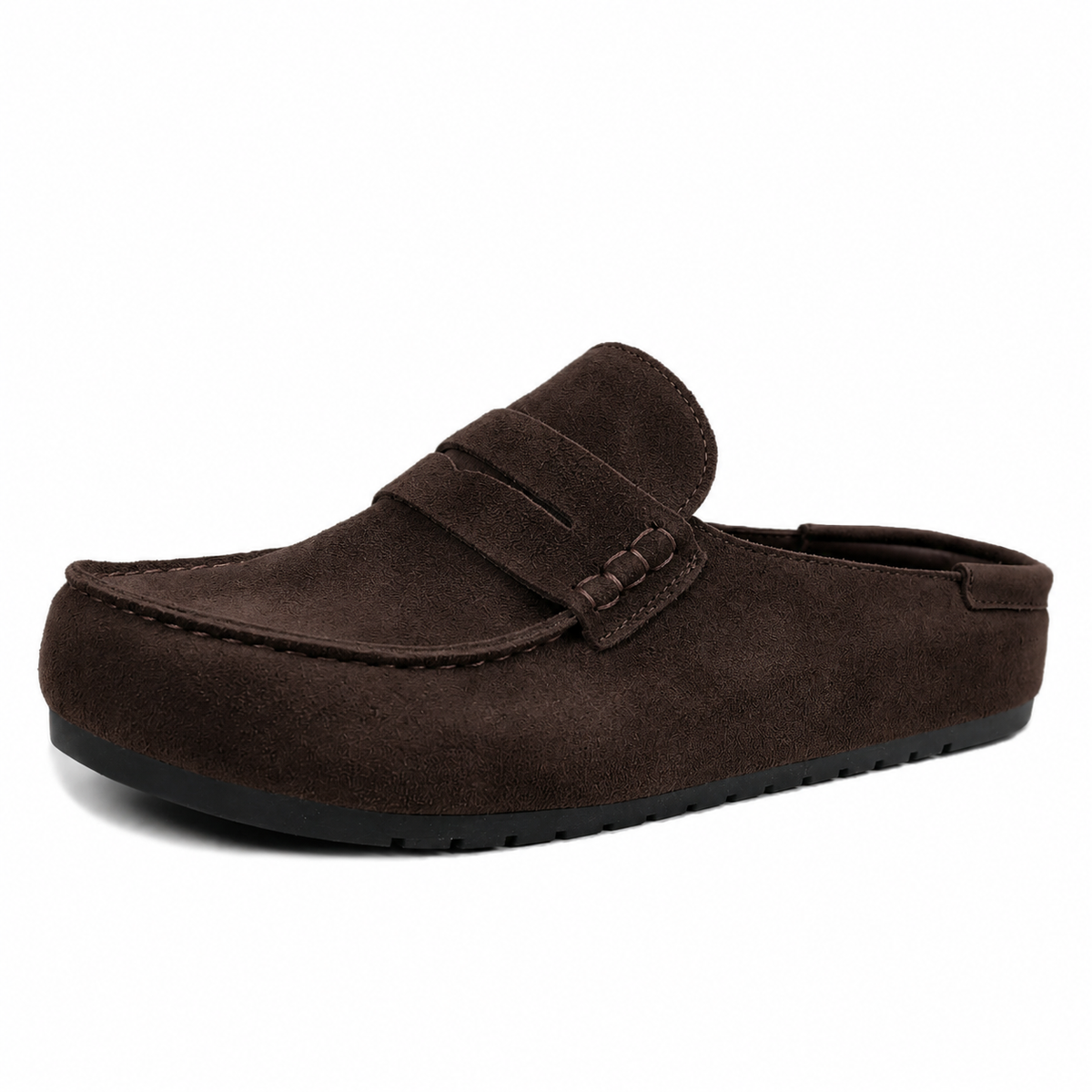 8559 Lofel | Genuine Suede Loafer Mules
