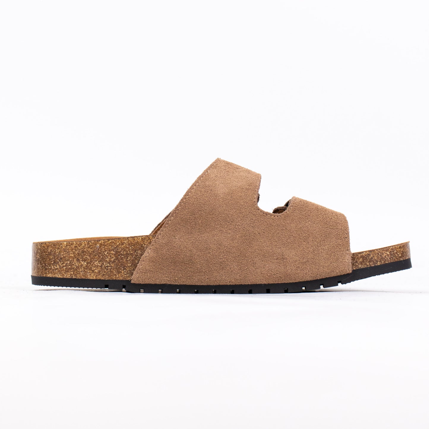 Bennett | Open Toe Suede Double Buckle Sandals - By EVELLYHOOTD