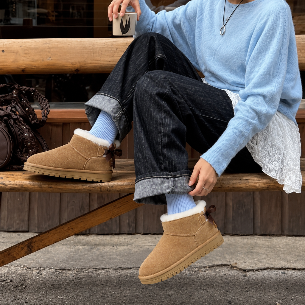 Bowelle | Bow Boots