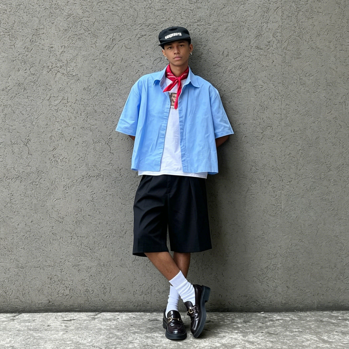 M500 Pleated Shorts